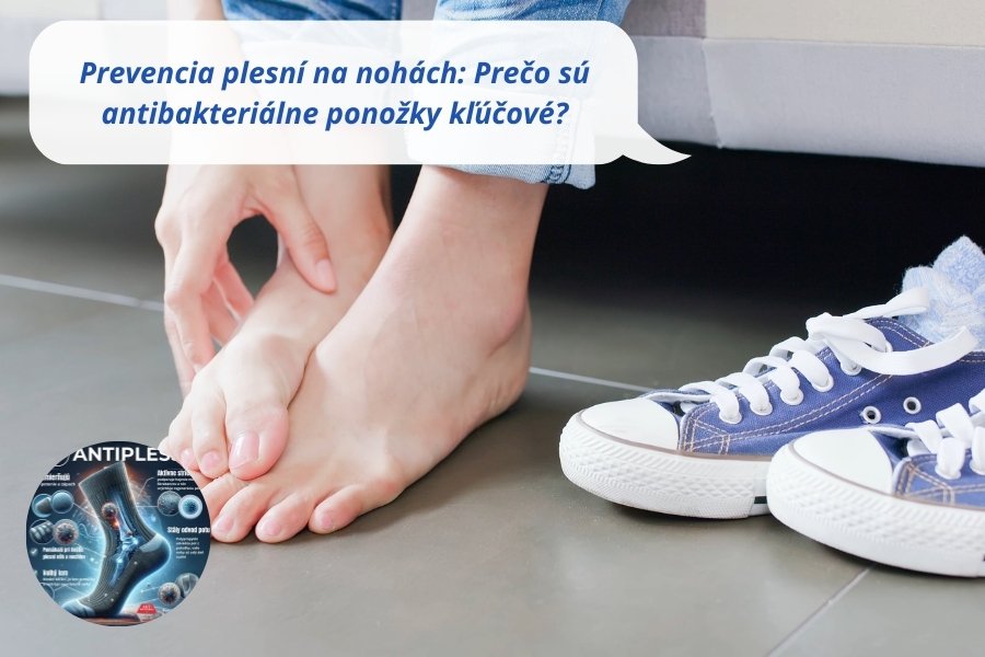 Prevencia plesní na nohách: Prečo sú antibakteriálne ponožky kľúčové